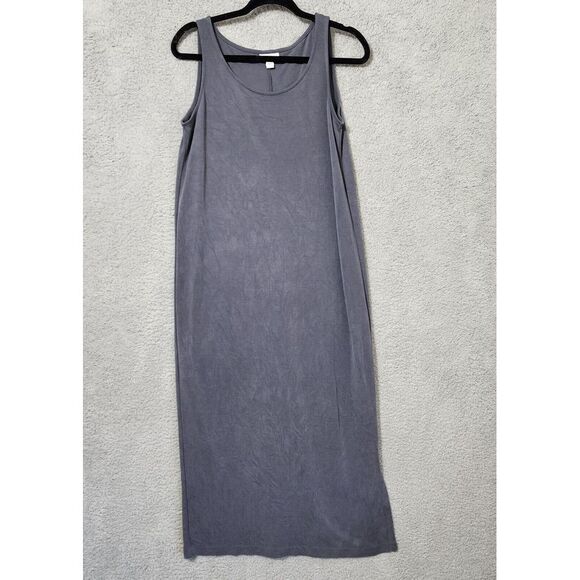 Pure Jill Sleeveless‎ Maxi Dress Gray Blue Modal Super Soft Size XS - Picture 1 of 7